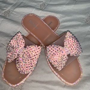 Pink sandals